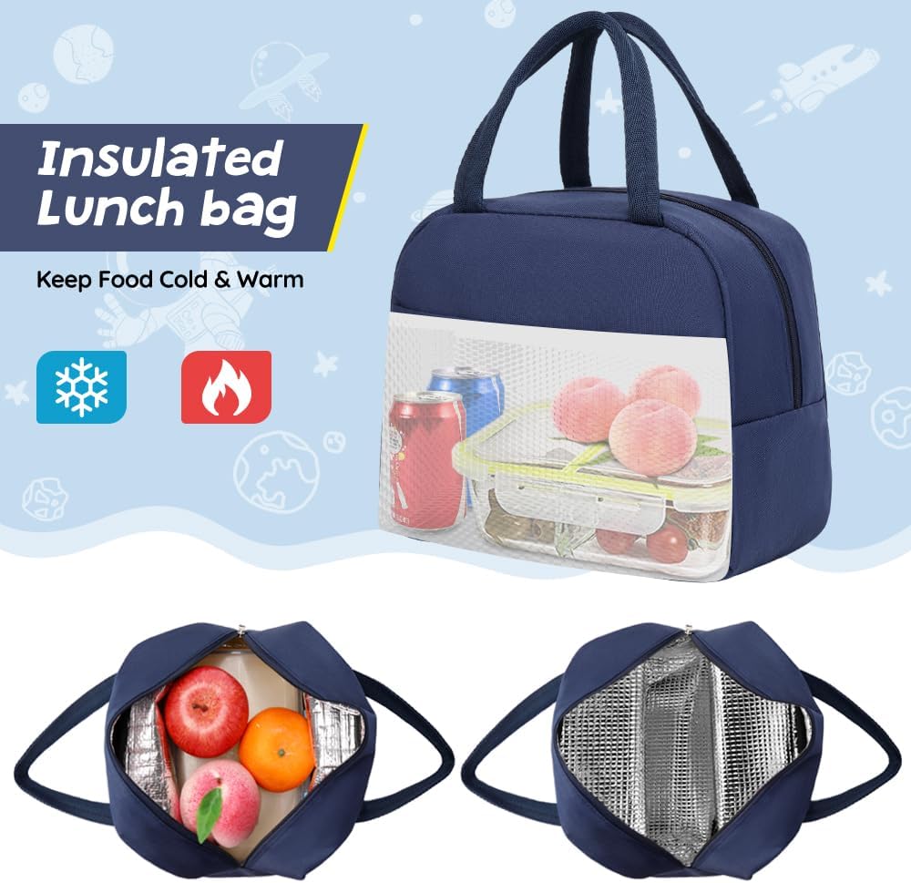 ACESAK Astronaut Backpack for Boys - Boy Backpack Schoolbag with Lunch Bag