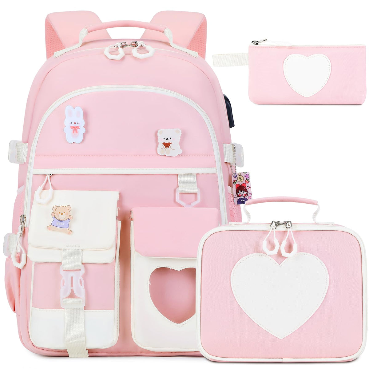ACESAK Backpack for Girls - Bookbag Backpacks Schoolbag for Girls Kids Teen