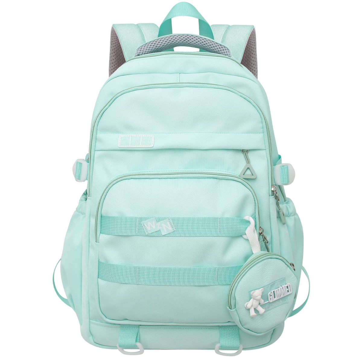 YJMKOI Large capacity Backpack for Teen Girls Aesthetic Student Schoolbag Middle School Girls Backpack