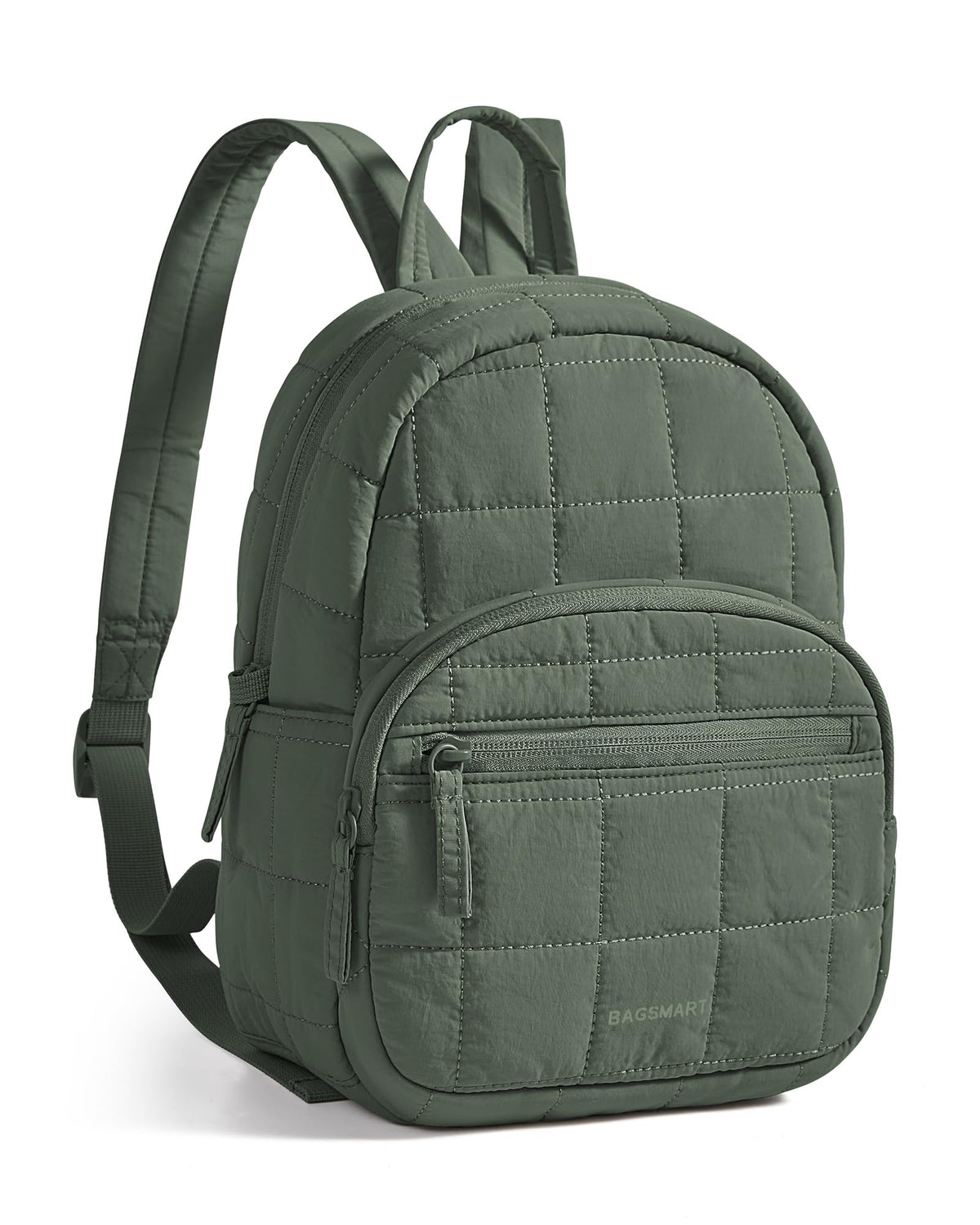 BAGSMART Travel Backpack for Women, 15.6" College Laptop Backpack, Black