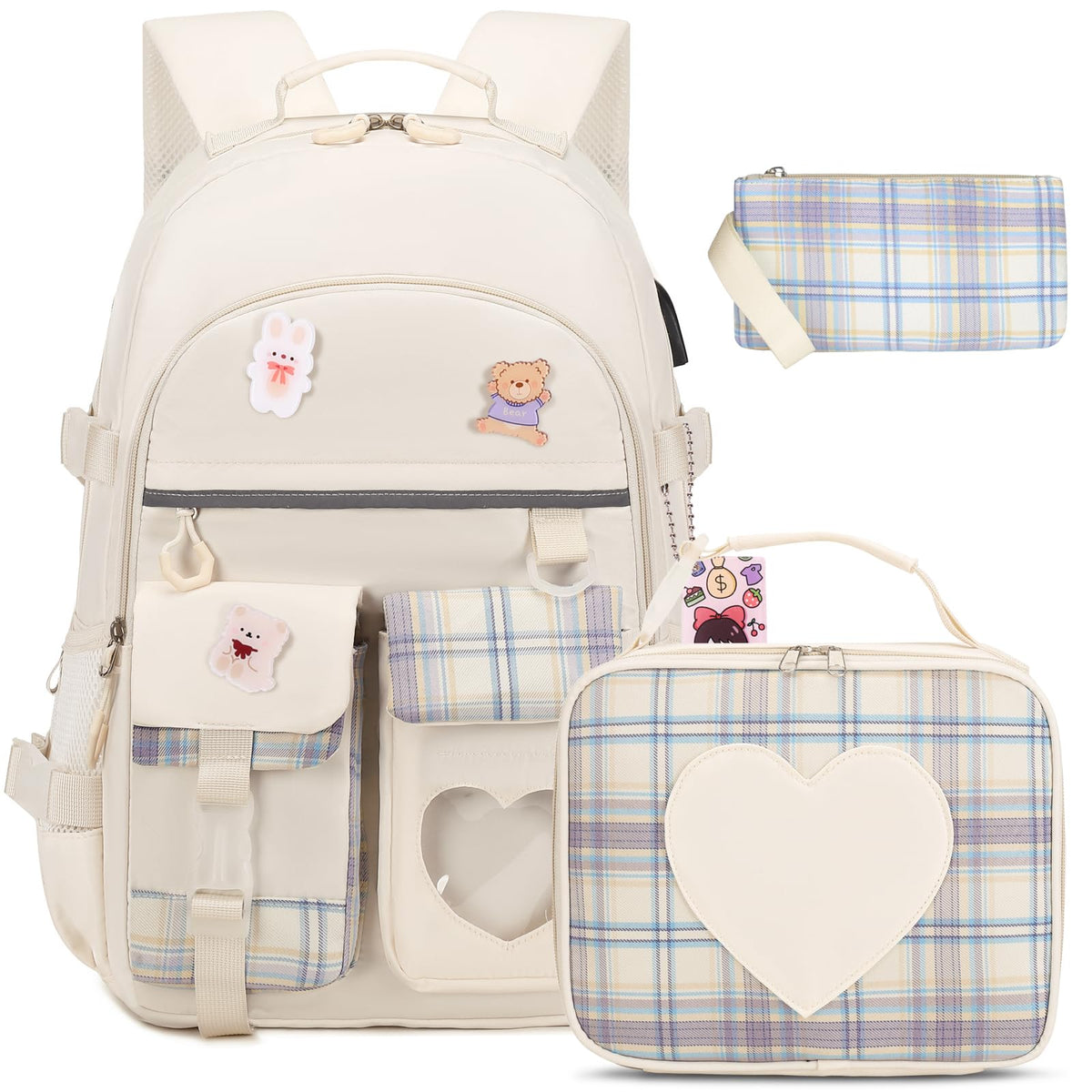 ACESAK Backpack for Girls - Bookbag Backpacks Schoolbag for Girls Kids Teen