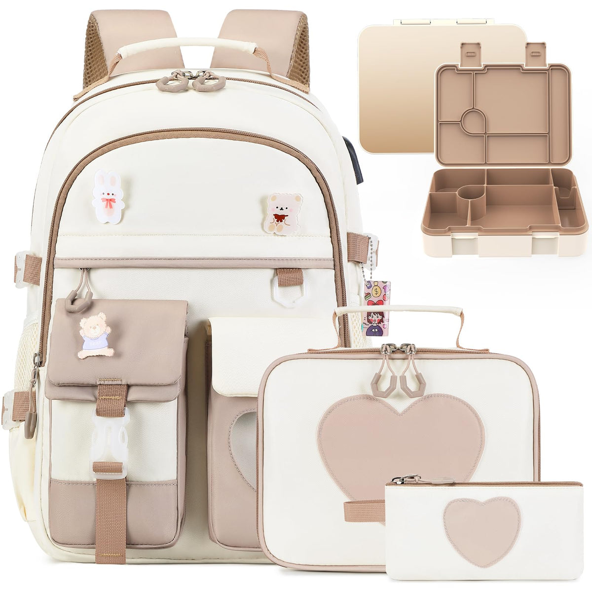 ACESAK Backpack for Girls - Bookbag Backpacks Schoolbag for Girls Kids Teen