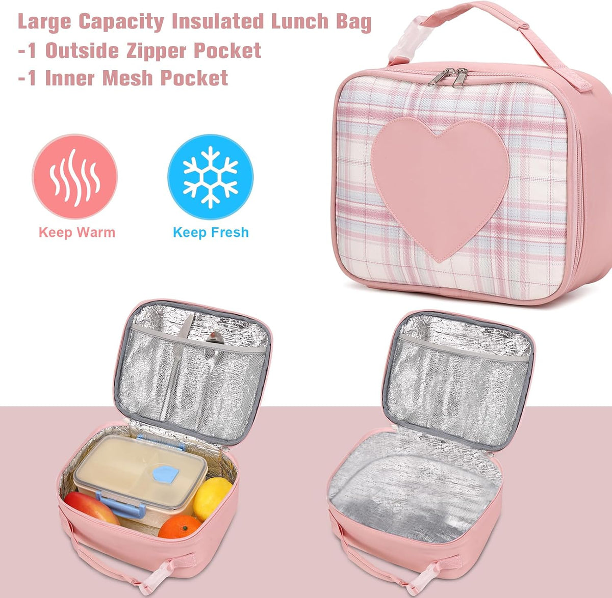 ACESAK Backpack for Girls - Bookbag Backpacks Schoolbag for Girls Kids Teen