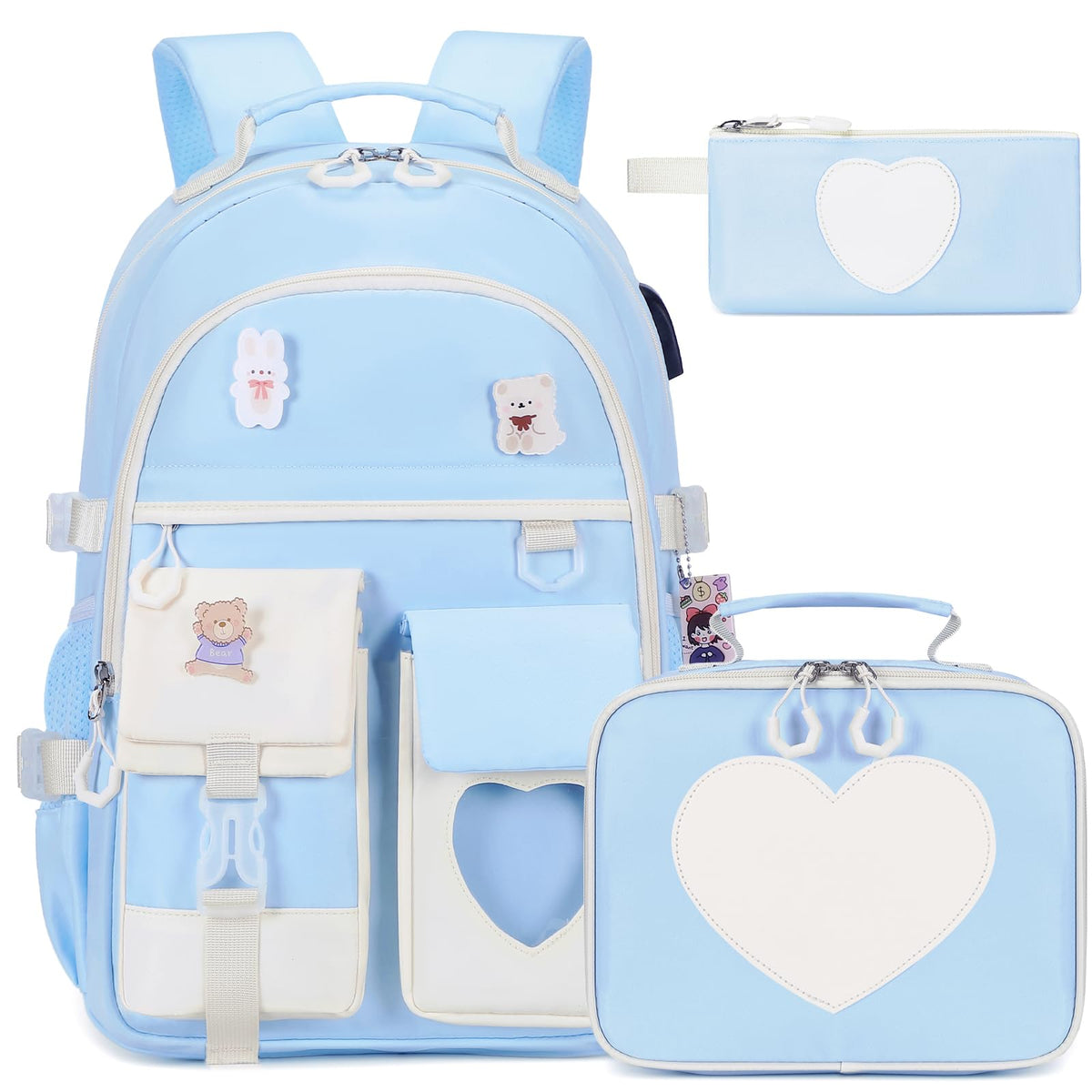 ACESAK Backpack for Girls - Bookbag Backpacks Schoolbag for Girls Kids Teen