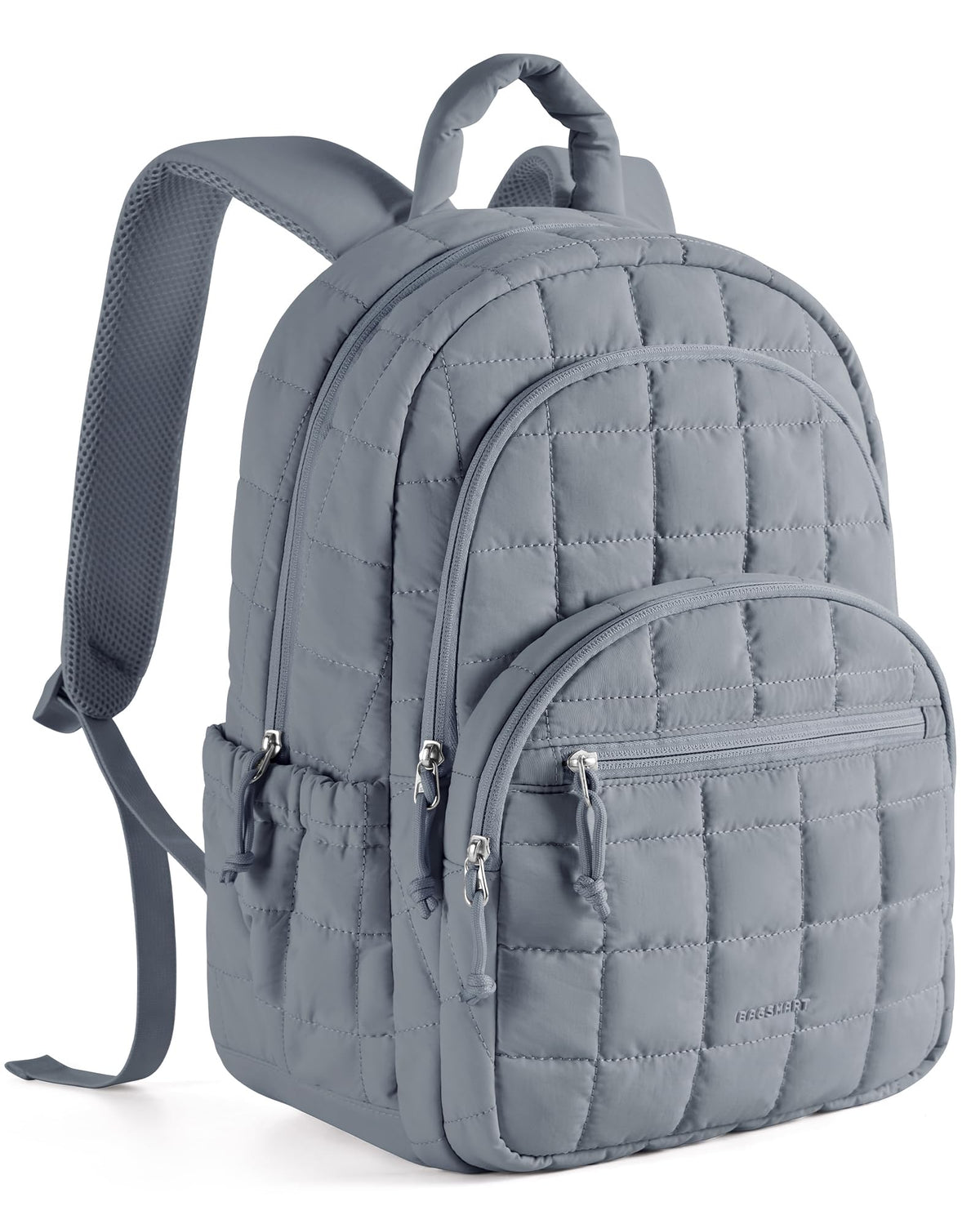 BAGSMART Travel Backpack for Women, 15.6" College Laptop Backpack, Black