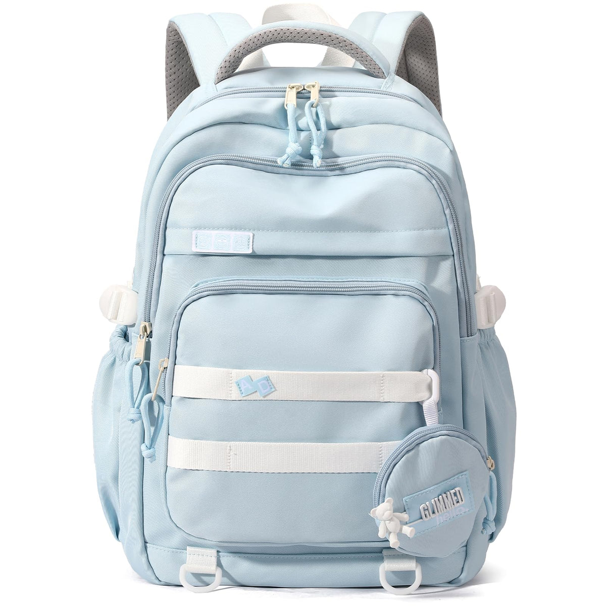 YJMKOI Large capacity Backpack for Teen Girls Aesthetic Student Schoolbag Middle School Girls Backpack