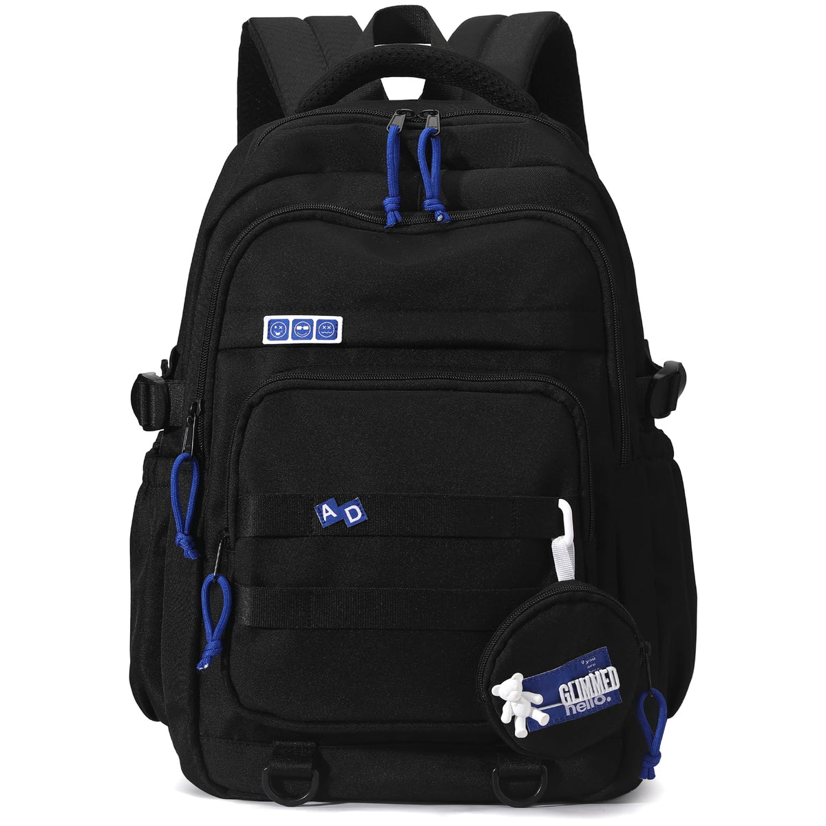 YJMKOI Large capacity Backpack for Teen Girls Aesthetic Student Schoolbag Middle School Girls Backpack