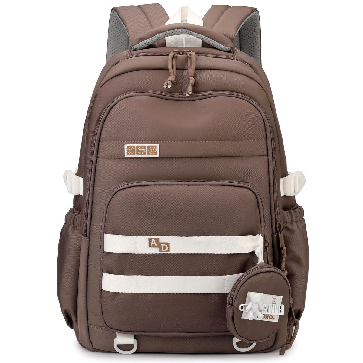 YJMKOI Large capacity Backpack for Teen Girls Aesthetic Student Schoolbag Middle School Girls Backpack