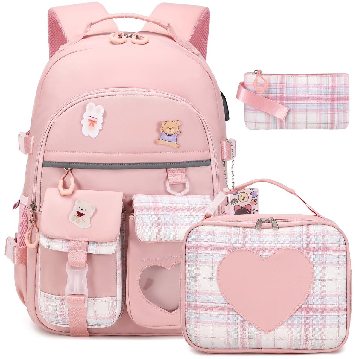 ACESAK Backpack for Girls - Bookbag Backpacks Schoolbag for Girls Kids Teen