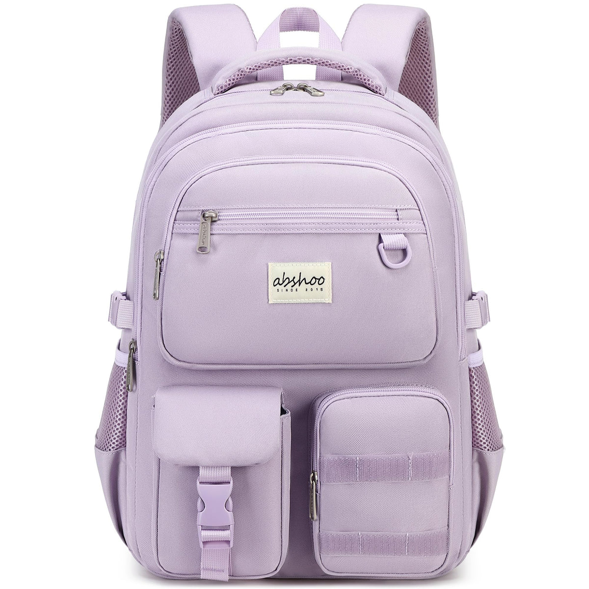 abshoo Large Heavy Duty Backpack For School College Bookbag Casual Multi Pocket Travel Backpacks