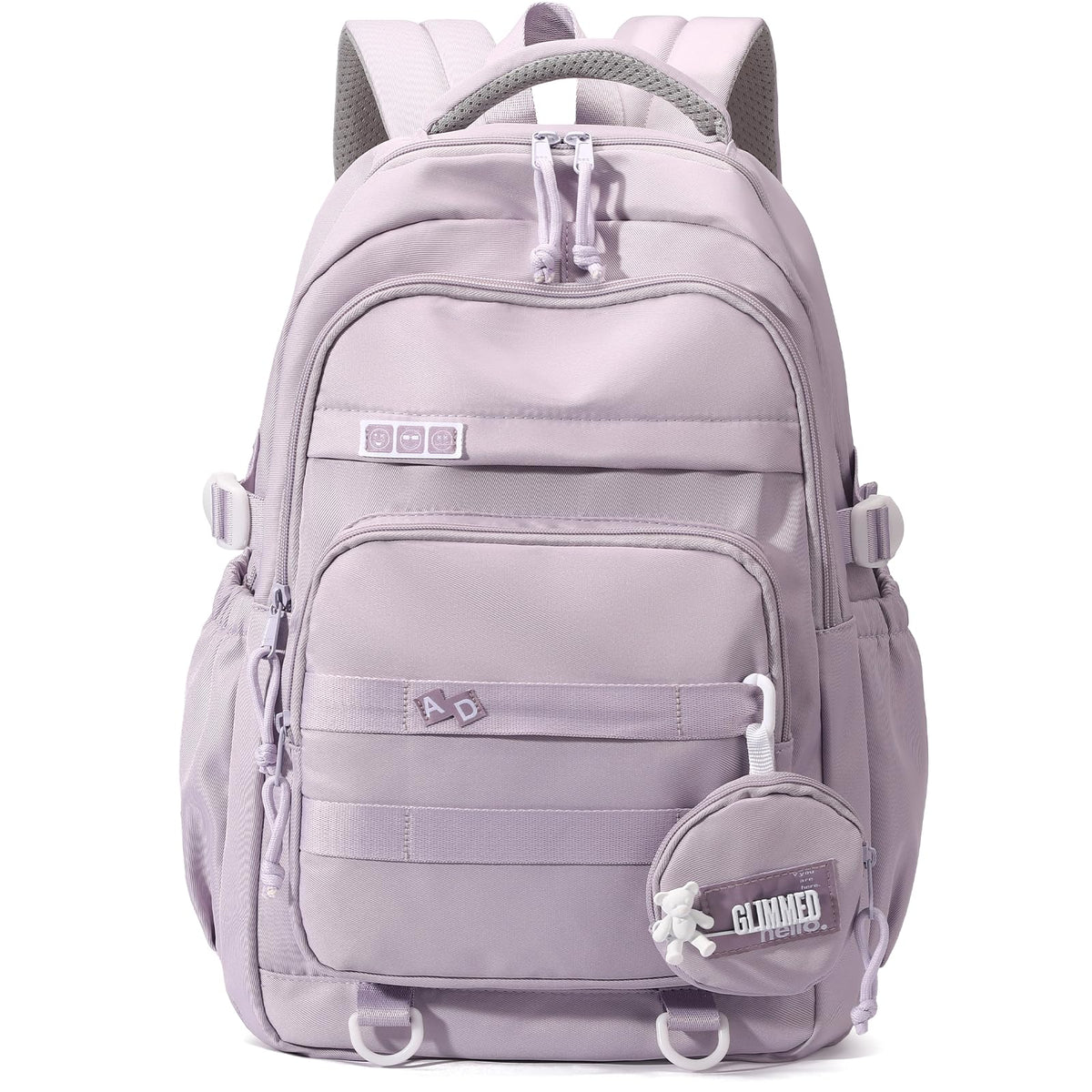 YJMKOI Large capacity Backpack for Teen Girls Aesthetic Student Schoolbag Middle School Girls Backpack