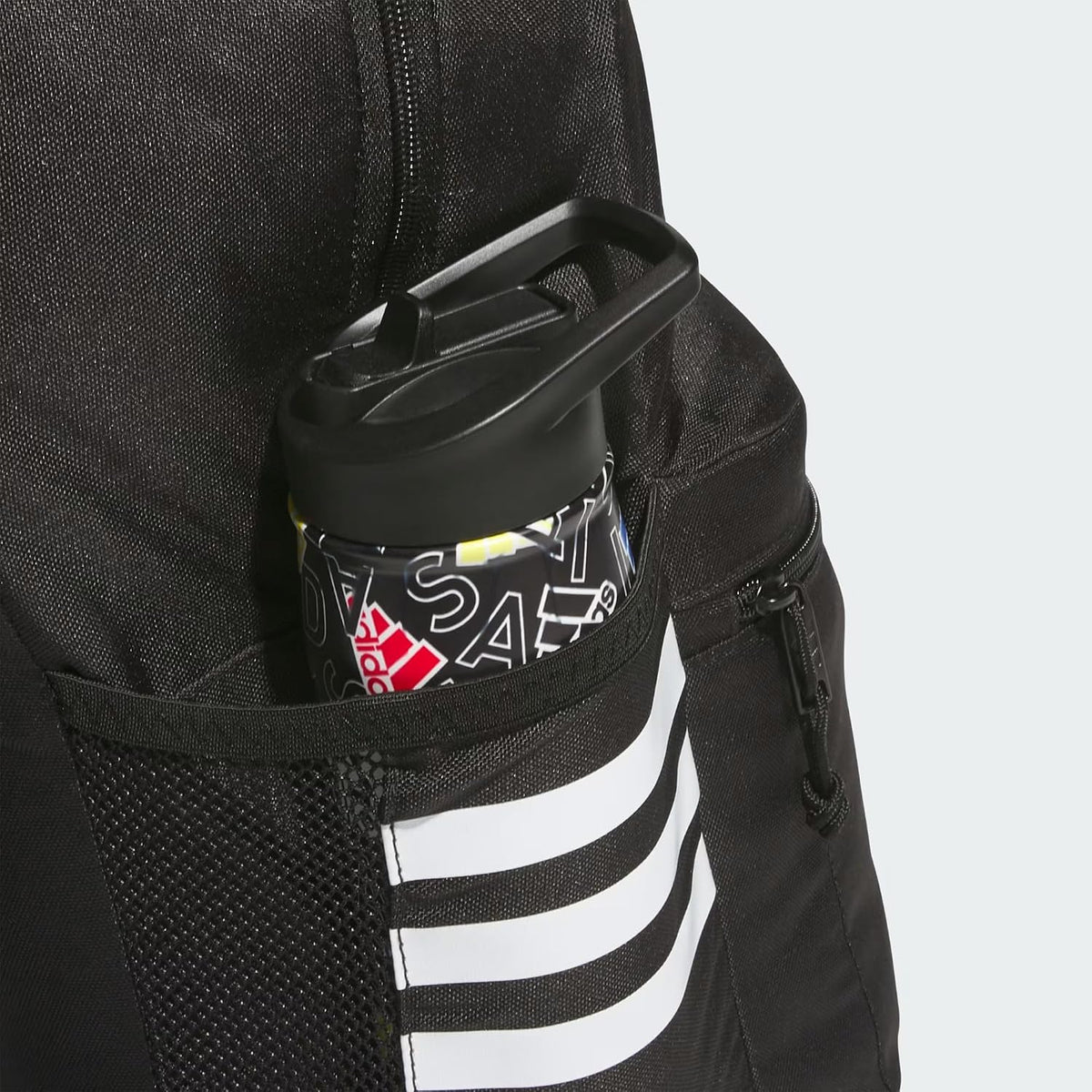 adidas Classic 3-Stripe Backpack for Laptop, School and Travel, 28L